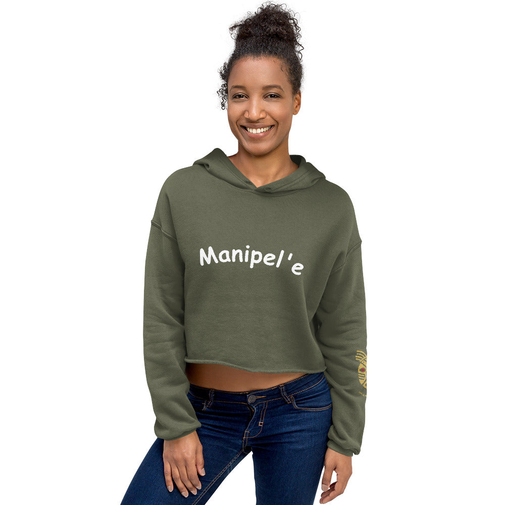 Manipel'e Women Crop Hoodie - Manipel'e