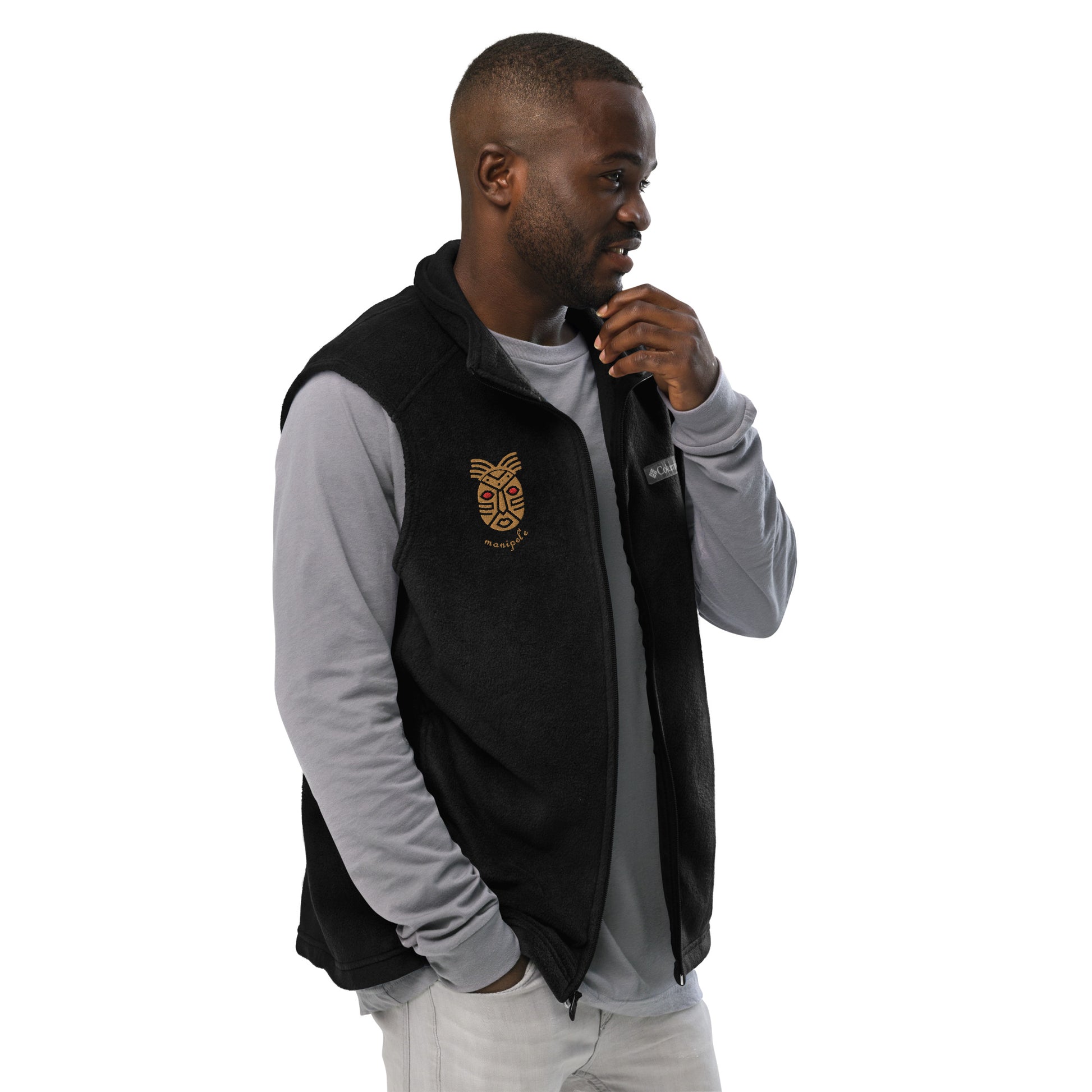 Manipel'e Men’s Columbia Fleece Vest - Manipel'e