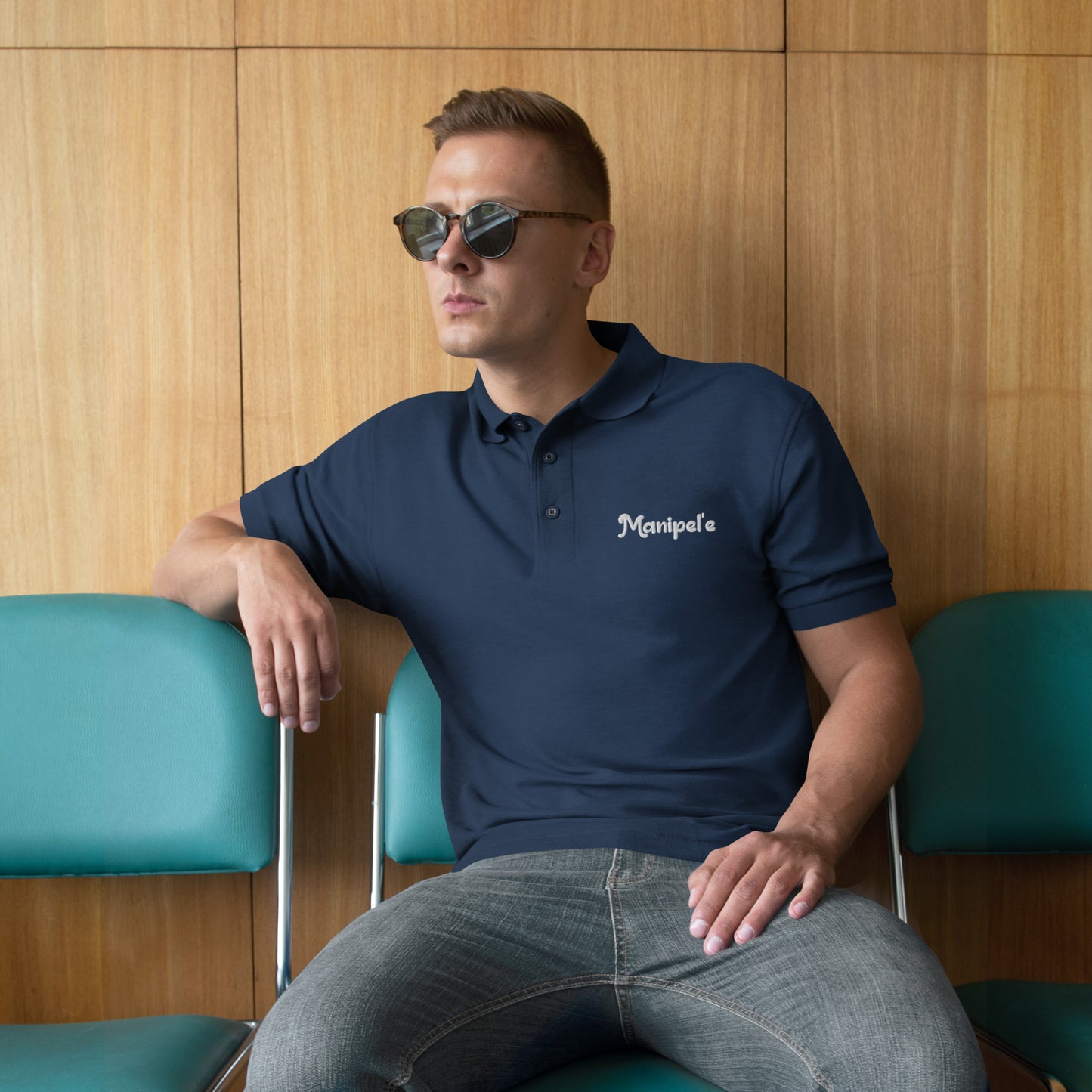 Manipel'e Men's Premium Polo - Manipel'e