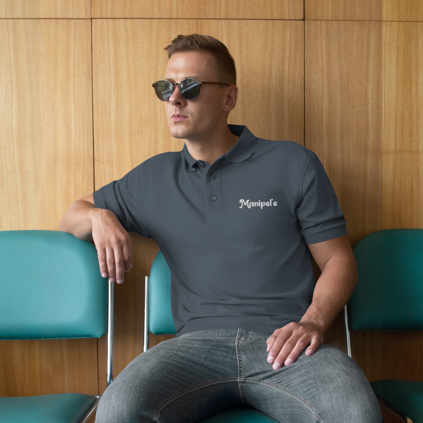 Manipel'e Men's Premium Polo - Manipel'e