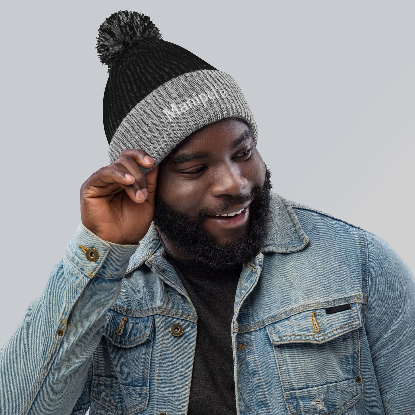 Manipel'e Pom-Pom Beanie Hat - Manipel'e