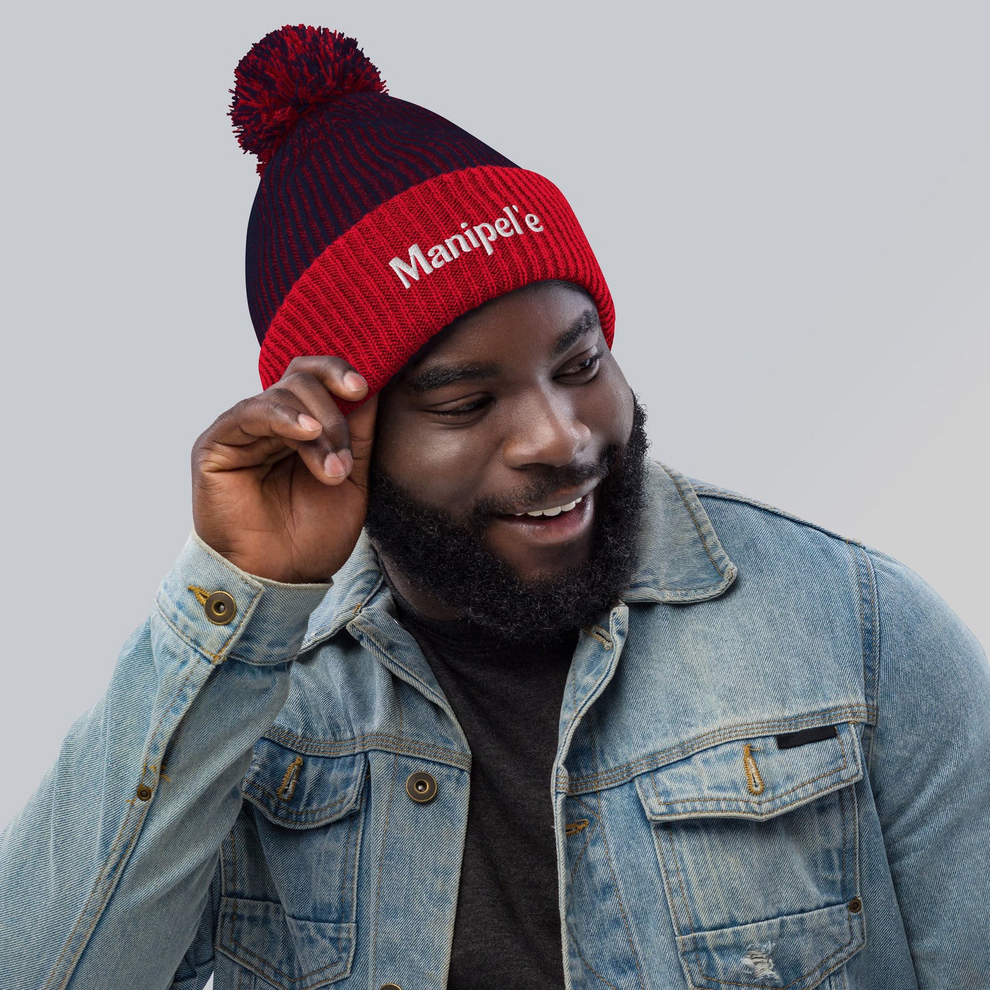 Manipel'e Pom-Pom Beanie Hat - Manipel'e