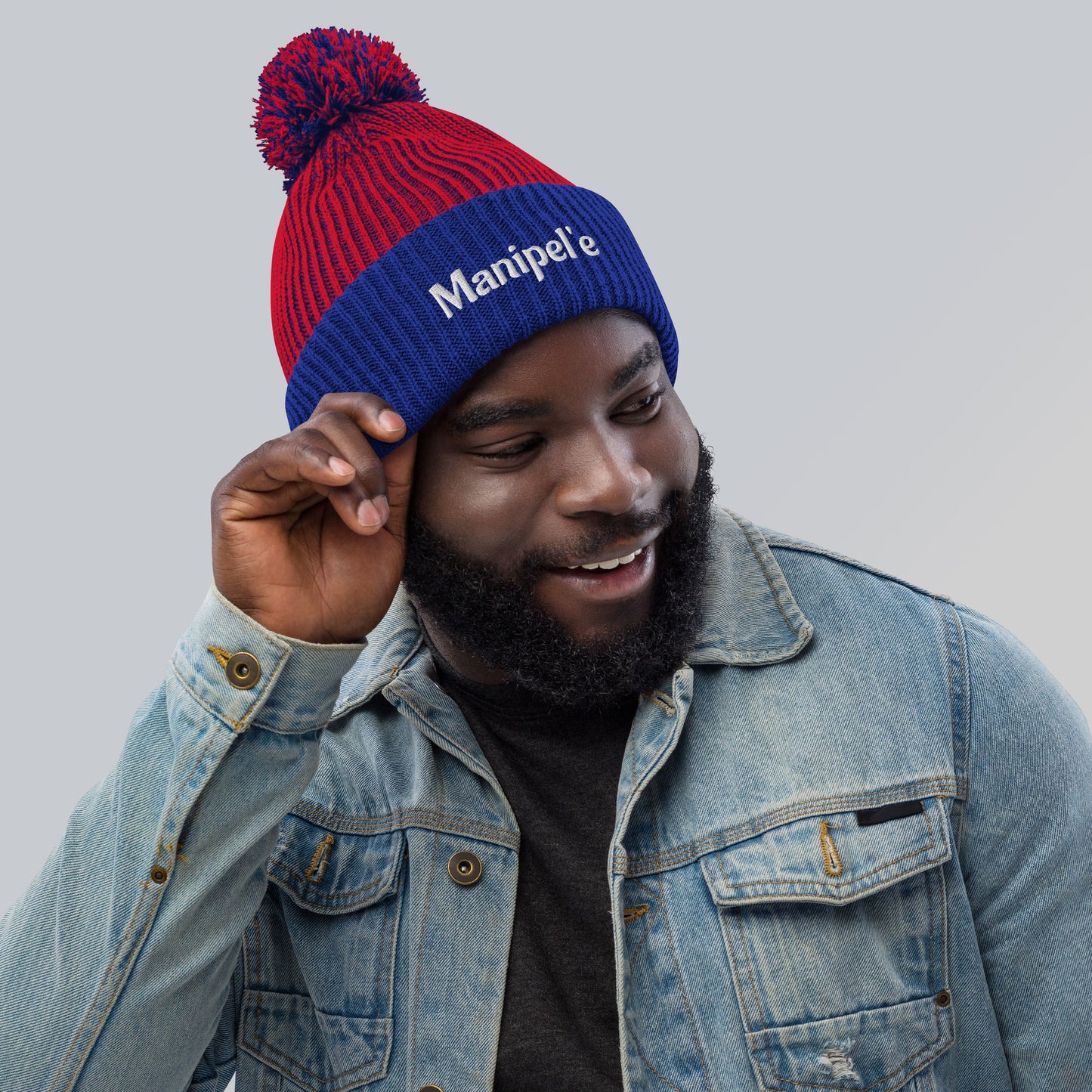 Manipel'e Pom-Pom Beanie Hat - Manipel'e