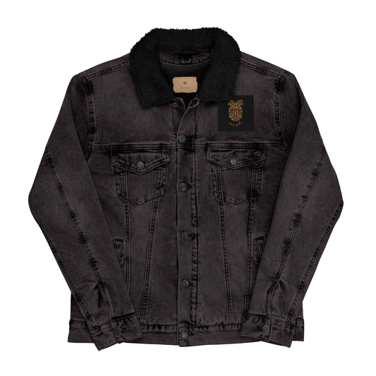 Manipele's Unisex denim sherpa jacket - Manipel'e