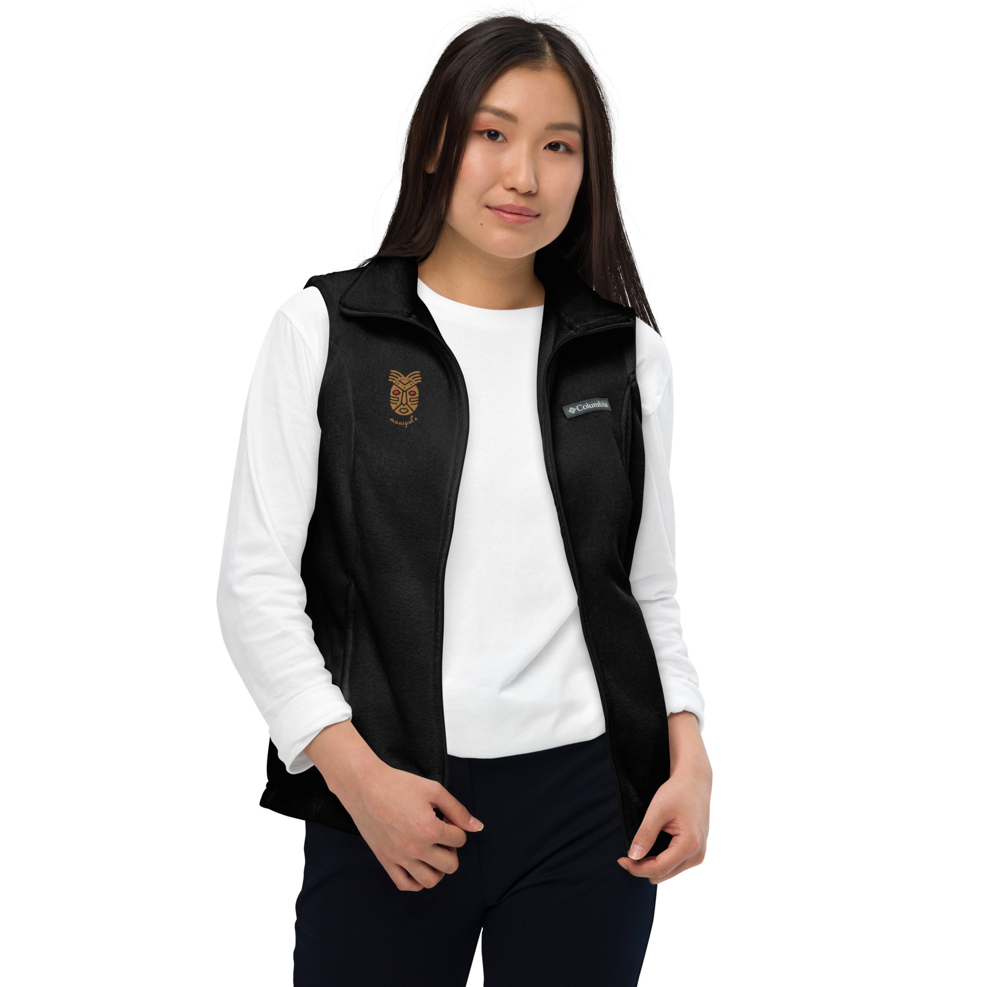 Manipel'e Women’s Columbia Fleece Vest - Manipel'e