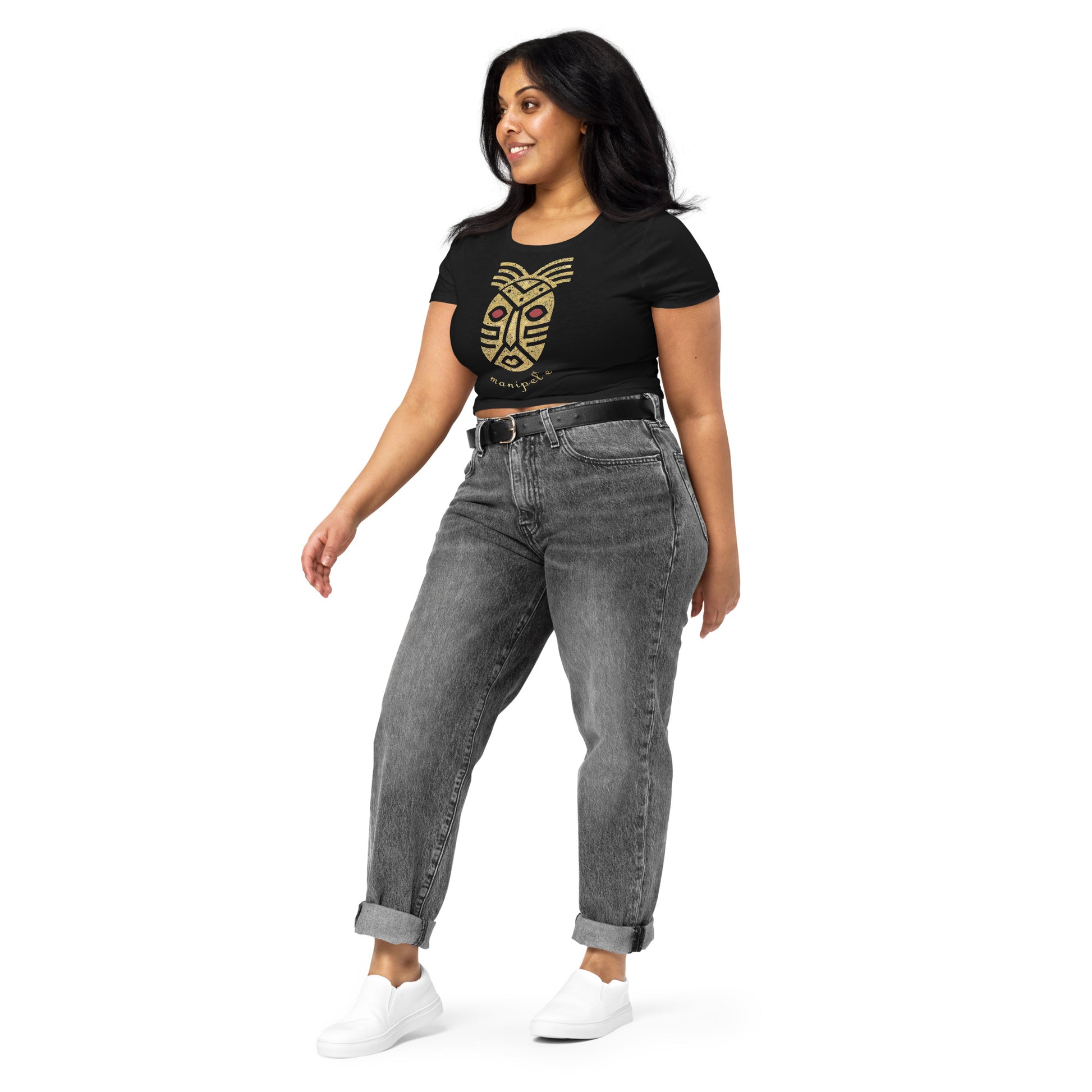 Manipel'e Women’s Crop Tee - Manipel'e