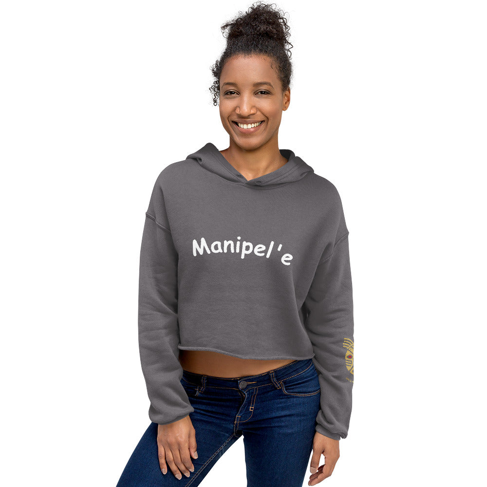 Manipel'e Women Crop Hoodie - Manipel'e