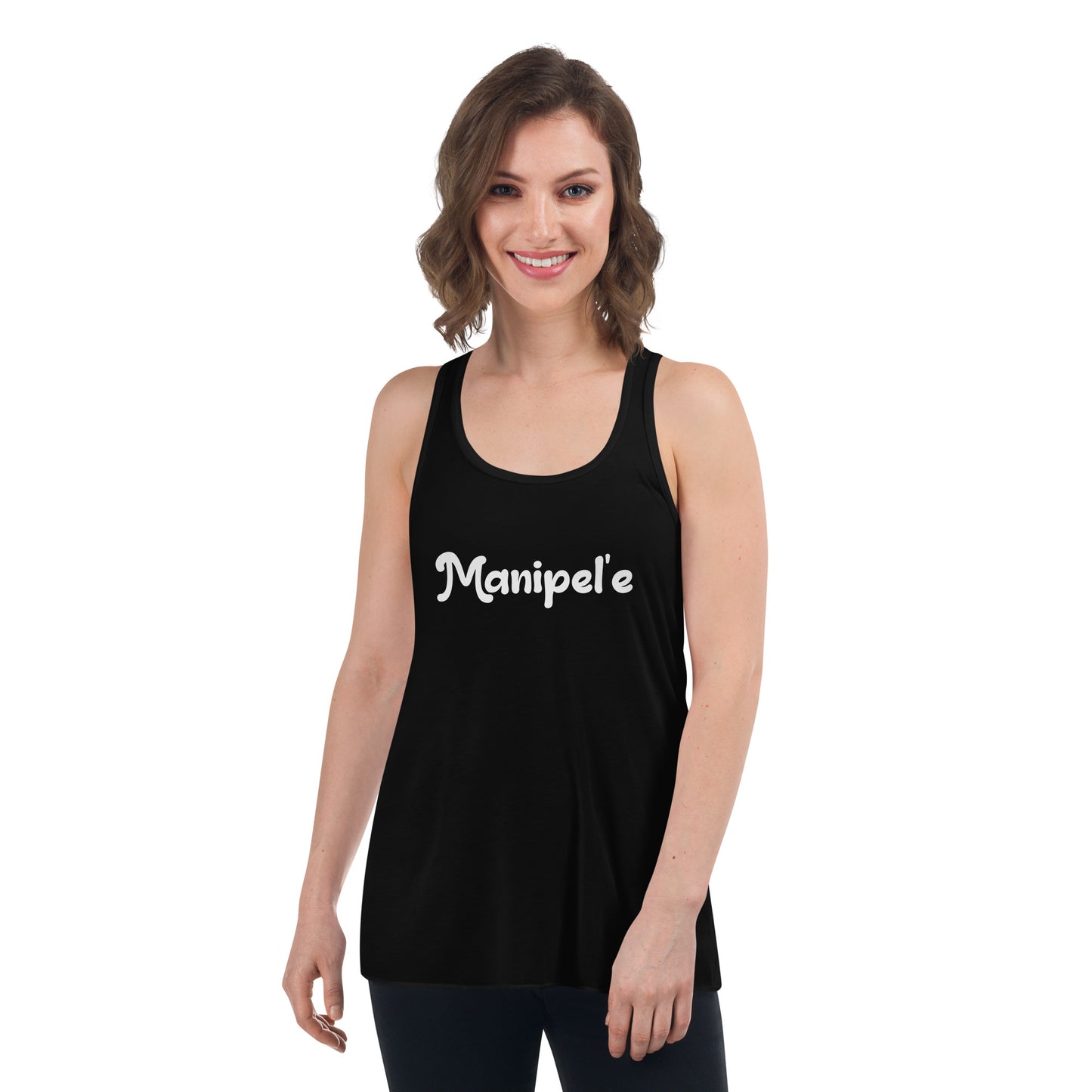 Manipel'e Women's Flowy Racerback Tank - Manipel'e