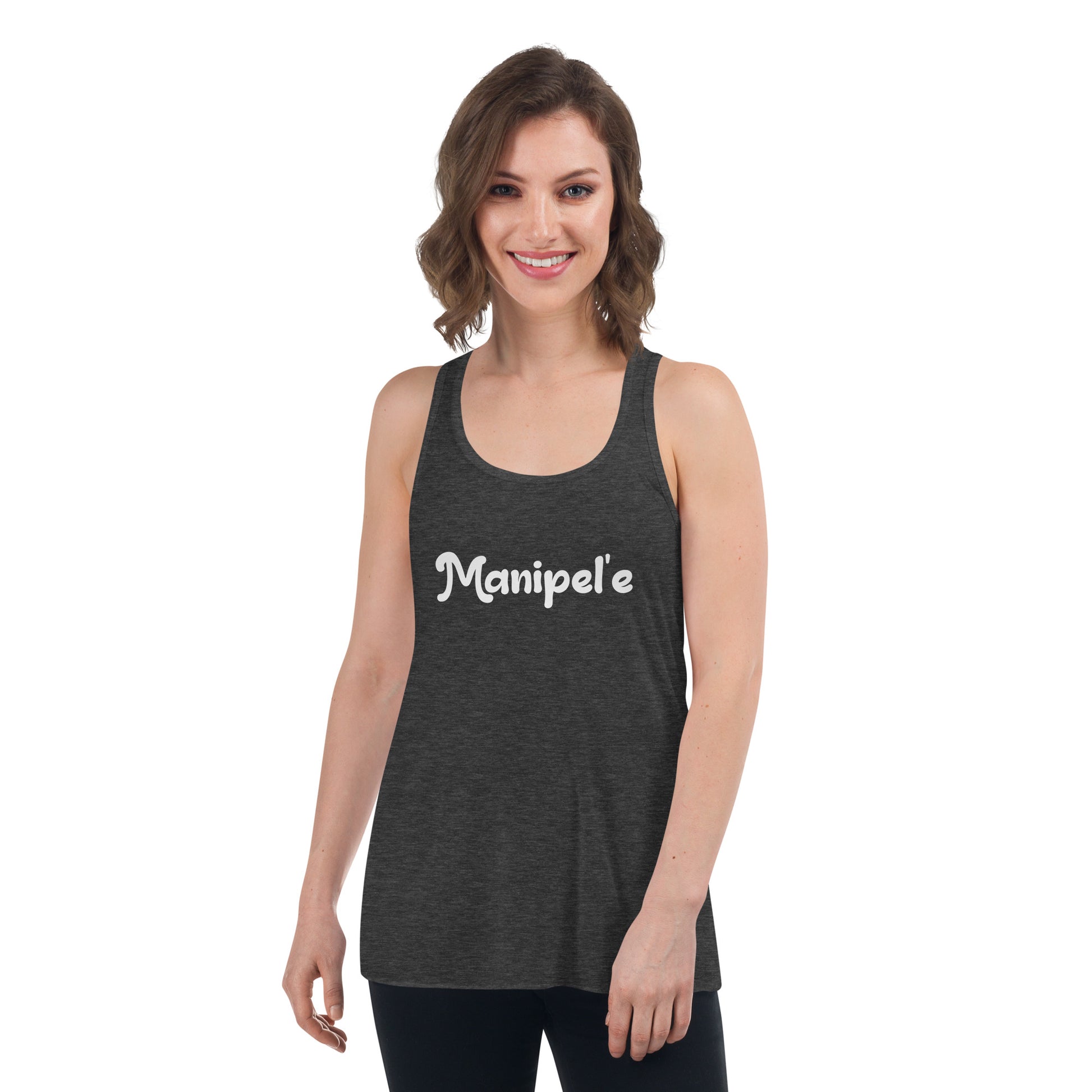 Manipel'e Women's Flowy Racerback Tank - Manipel'e